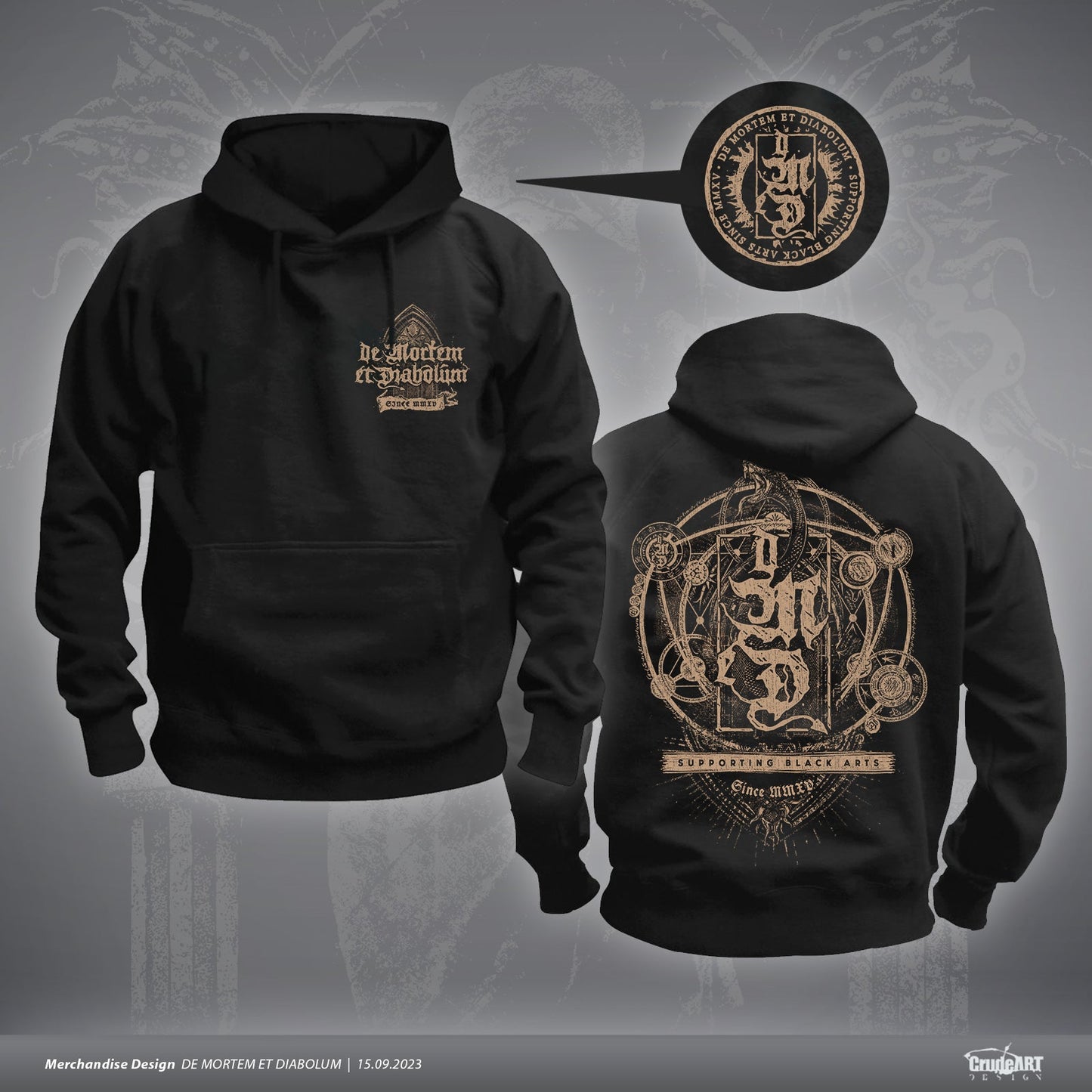 De Mortem Et Diabolum Hoodie