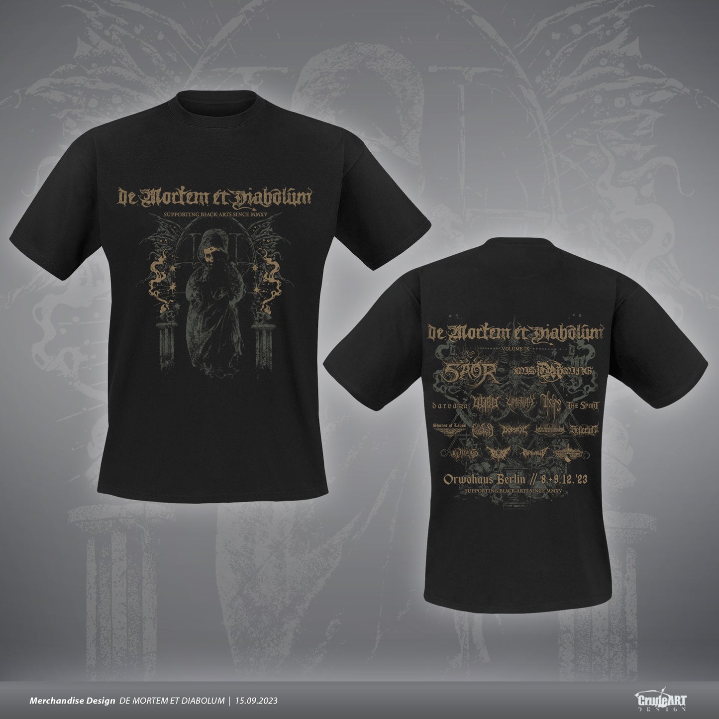 De Mortem Et Diabolum Festival-Shirt 2023 - Gutschein