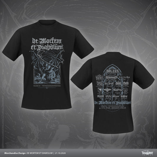 De Mortem Et Diabolum Festival-Shirt 2026 - Gutschein