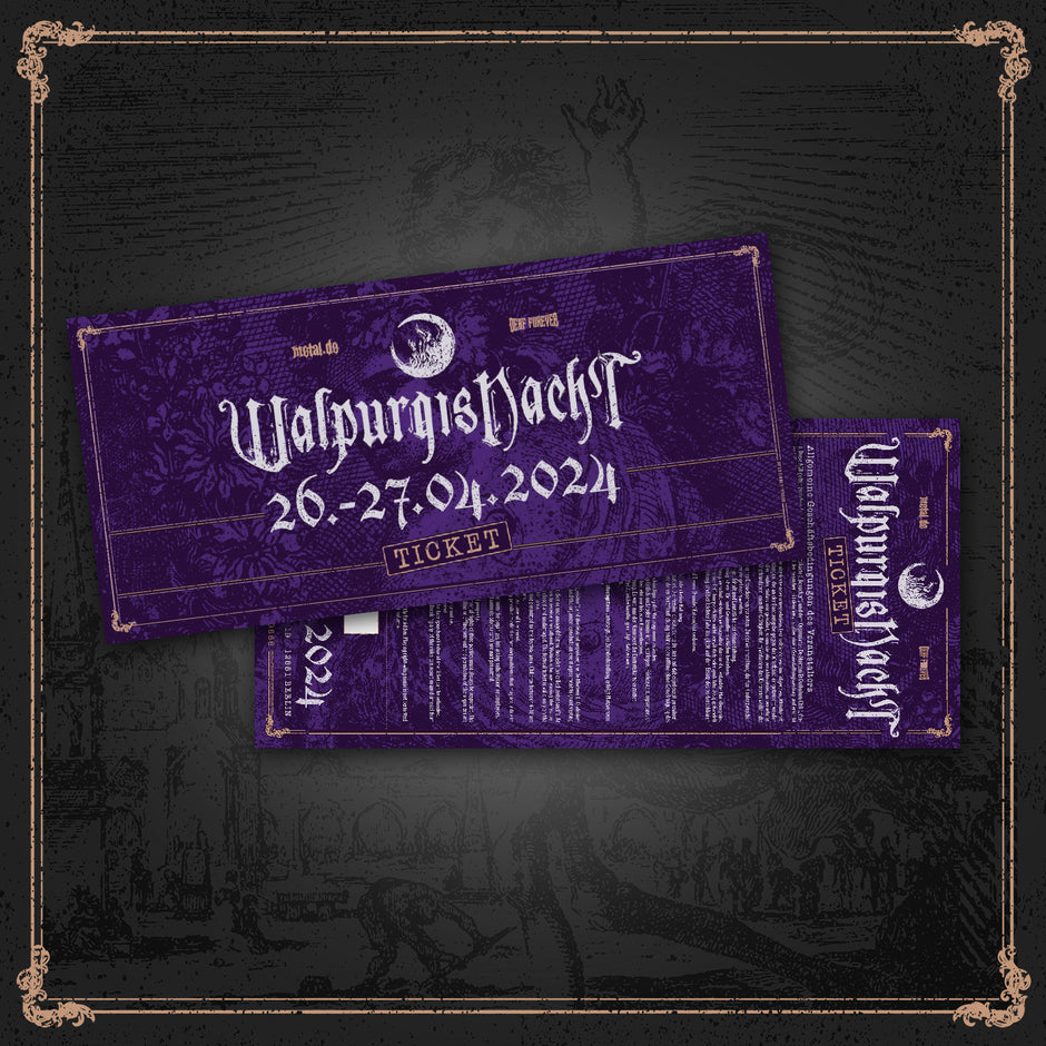 Shop: De Mortem Et Diabolum und Walpurgisnacht – Tickets – De Mortem Et ...