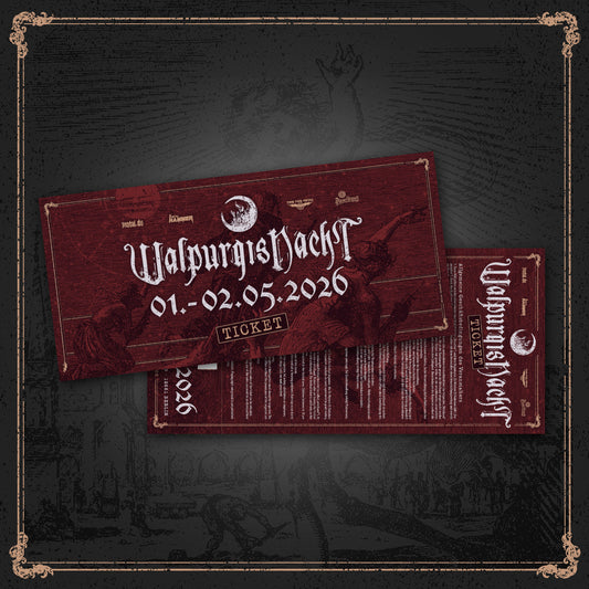 Walpurgisnacht 2026 – Vol. V – Hard-Ticket (Early-Bird)